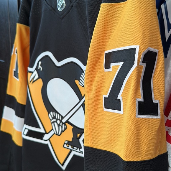 Evgeni Malkin Pittsburgh Penguins adidas Home Primegreen Authentic NHL Jersey - Picture 4 of 8